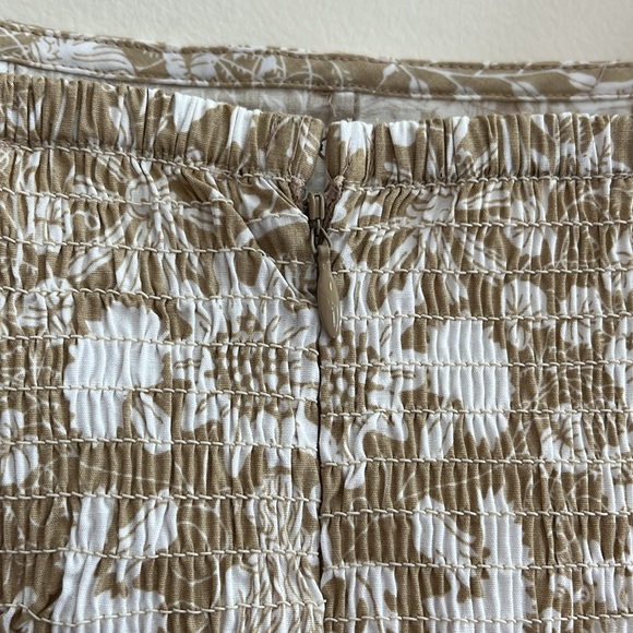 Chelsea & Theodore Puff Sleeve Smocked Top‎ Mermaid Nautical Cottage Coastal NWT - Picture 6 of 7